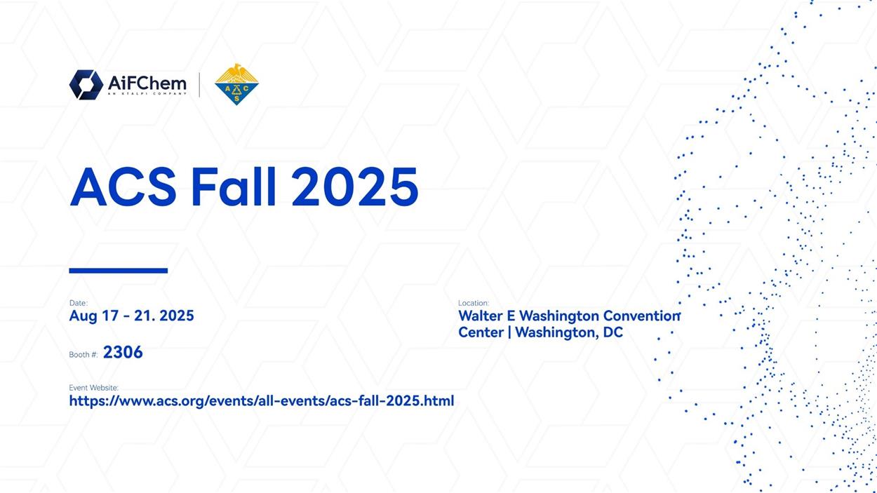 ACS Fall 2025 | AiFChem at Booth 2306 Washington, DC
