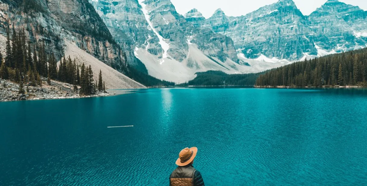 Mountain lake landscape representing AiFChem global distributor reach